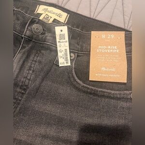NWT Madewell Straight Leg Jeans